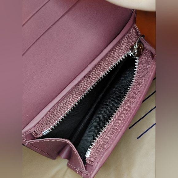 NIB Gucci Blooms Compact Wallet - Pink/Mauve - Picture 11 of 16